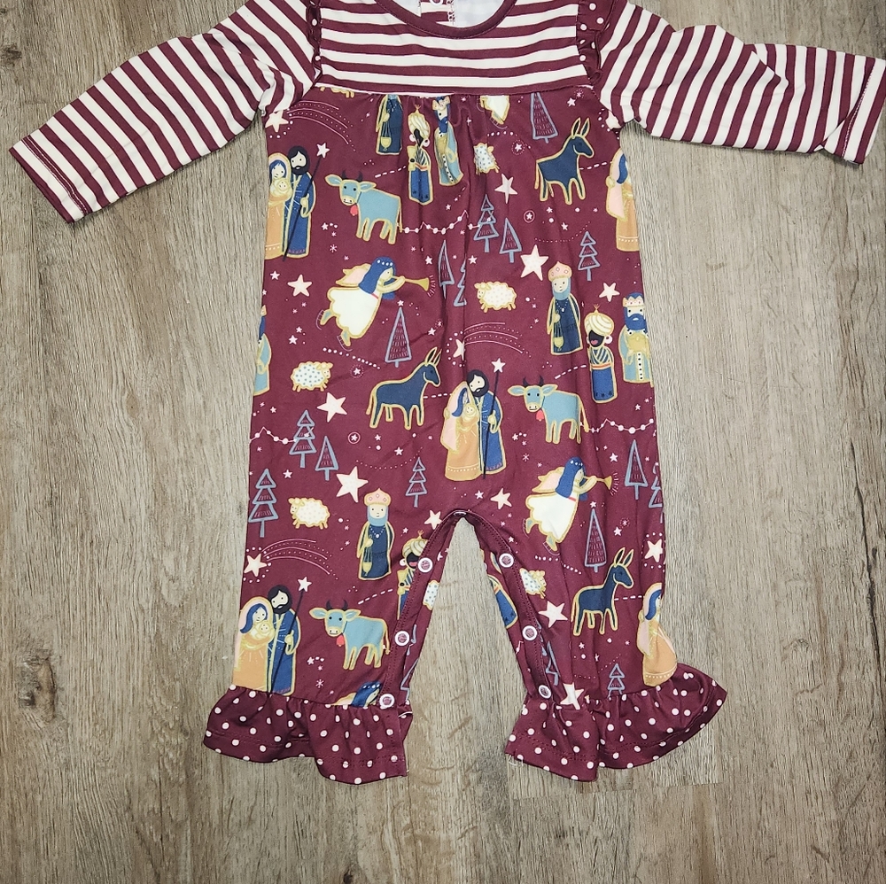 Little Millie Christmas Romper